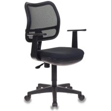 Кресло компьютерное БЮРОКРАТ Кресло Ch-797AXSN, сетка/ткань, до 120кг, пружинно-винтовой, черный