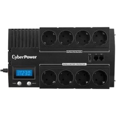 ИБП CYBERPOWER ИБП BR700ELCD {Line-Interactive, 700VA/420W USB/RJ11/45/USB charger A (4+4 EURO), 12В/7,2 Ач х 1}