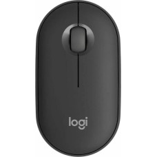 LOGITECH Мышь беспроводная Pebble 2 M350S, Bluetooth, оптическая, 4000dpi, графитовый [910-007015]