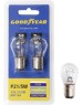 Лампа светодиодная GOODYEAR Автолампа GY P21/5W 12V 21/5W BAY15d (блистер: к-т 2шт)