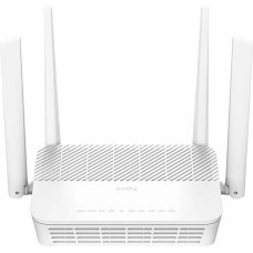 CUDY Wi-Fi роутер WR3000S, Wi-Fi 6, AX3000, 2.4/5ГГц, 4 LAN, белый