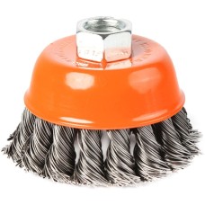 Щетка PATRIOT Щетка чашеобразная витая (100 мм, М14)