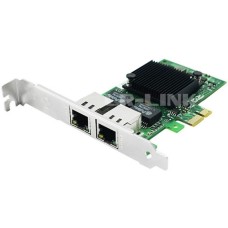 Сетевой адаптер LR-LINK Сетевой адаптер LREC9222HT PCIe 2.1 x1, Intel i350, 2*RJ45 1G NIC Card (302472)