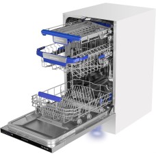 MAUNFELD Встраиваемая посудомоечная машина MLP-083I Light Beam, узкая, ширина 44.8см, полновстраиваемая, загрузка 10 комплектов