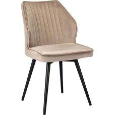 DOMFY Комплект стульев Милан/СП_2, 2шт, с поворотн. мех., на ножках, ткань, бежевый [дк-милан_1/сп/ит5_2]