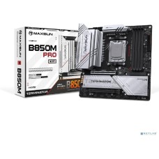 Материнская плата MAXSUN MS-Terminator B850M PRO WIFI (Socket AM5, mATX, 4*DDR5(192Gb), DP/HDMI, 2*SATA3, 3*M.2, 1*PCIEx16/1*PCIEx4, 1* Type-C, 4*USB 2.0, 4*USB 3.2, LAN 1*2.5G, SPDIF, WiFi 6E, RTL)