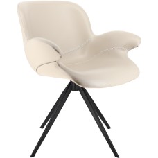 EVERPROF Обеденное кресло Aurora (Аврора) Экокожа Бежевый