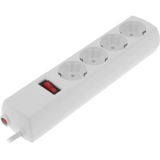 ЮНИВОЛЬТ Сетевой фильтр 00-00000387 3м (4 розетки) белый (коробка)