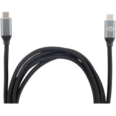 DIGMA Кабель D-TYPE-C-USB3.2-100W-4K-2M USB Type-C (m)-USB Type-C (m) 2м черный