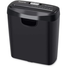 BURO Шредер Home BU-S606S черный (секр.Р-2) ленты 6лист. 11лтр. пл.карты