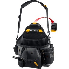 KRAFTOOL KPB-20 поясная сумка с быстросъёмным креплением FastClip, 320 х 310 мм (38767)