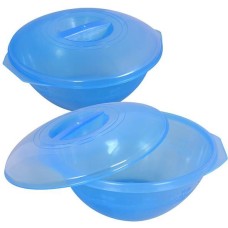 MULTIDOM Миска с крышкой. Размер 27х25х13 см. Объем 3 л (только кратно упаковке) БМ76-230