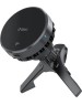 TTEC Автомобильное беспроводное зарядное устройство AirCharger Drive Pro Qi2/MagSafe 15W Wireless Fast Charger&Phone Holder с функцией охлаждения. Цвет: черный