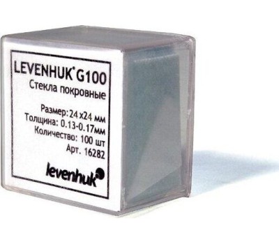 Покровные стекла LEVENHUK G100