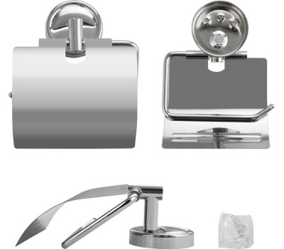 Аксессуары для ванной комнаты и туалета САНАКС 1233 Держатель туалетной бумаги с экраном