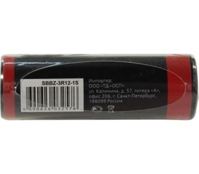 Элементы питания SMARTBUY (SBBZ-3R12-1S) 3R12/1S