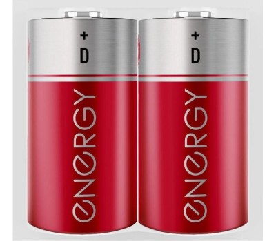 Батарейка солевая ENERGY Батарейка солевая Energy R20/2S (D) 104974