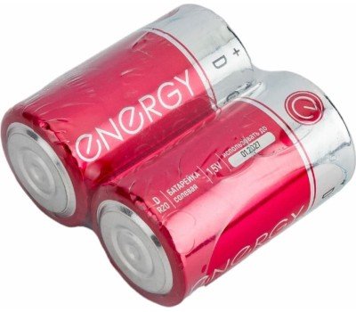 Батарейка солевая ENERGY Батарейка солевая Energy R20/2S (D) 104974