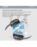 Наушники A4TECH 2Drumtek BH300 1м черный (BH300 ASH GREY)