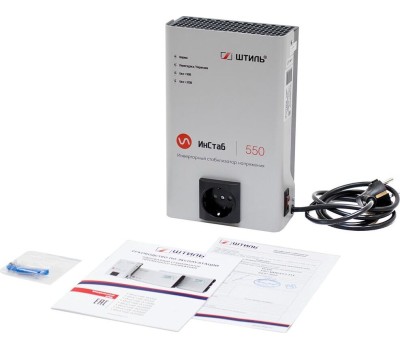 ШТИЛЬ Стабилизатор напряжения ИнСтаб IS550 475Вт 550ВА белый