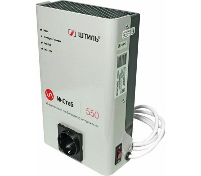 ШТИЛЬ Стабилизатор напряжения ИнСтаб IS550 475Вт 550ВА белый