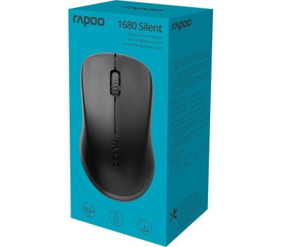 Мышь беспроводная RAPOO 1680 Silent Black
