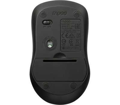 Мышь беспроводная RAPOO 1680 Silent Black