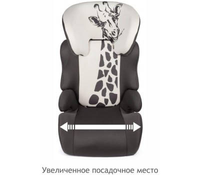 Детское автомобильное кресло SIGER KRES3598 Смарт гр.II/III, жираф серый, бежевый