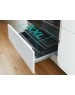 GORENJE Газовая плита GK6A20WF, электрическая духовка, стеклянная крышка, чугун, белый