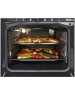 GORENJE Газовая плита GK6A20WF, электрическая духовка, стеклянная крышка, чугун, белый