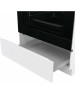 GORENJE Газовая плита GK6A20WF, электрическая духовка, стеклянная крышка, чугун, белый