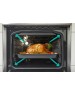 GORENJE Газовая плита GK6A20WF, электрическая духовка, стеклянная крышка, чугун, белый