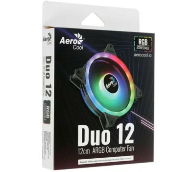 AEROCOOL Вентилятор для корпуса 120мм 6-PIN ARGB DUO 12