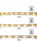 Лента светодиодная NEON-NIGHT Дюралайт LED двухжильный 230В 13мм 24 LED/м БЕЛЫЙ постоянное свечение модуль 1м бухта 100м