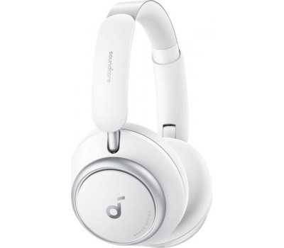 ANKER Наушники Soundcore Space Q45, Bluetooth, накладные, белый [a3040g21]
