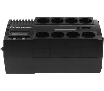 ИБП CYBERPOWER ИБП BR700ELCD {Line-Interactive, 700VA/420W USB/RJ11/45/USB charger A (4+4 EURO), 12В/7,2 Ач х 1}