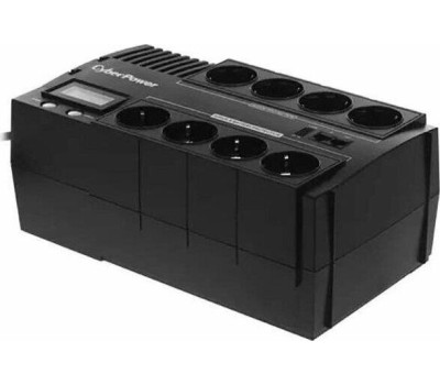 ИБП CYBERPOWER ИБП BR700ELCD {Line-Interactive, 700VA/420W USB/RJ11/45/USB charger A (4+4 EURO), 12В/7,2 Ач х 1}