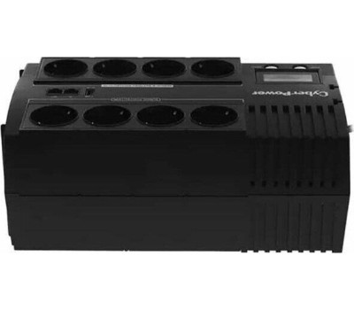 ИБП CYBERPOWER ИБП BR700ELCD {Line-Interactive, 700VA/420W USB/RJ11/45/USB charger A (4+4 EURO), 12В/7,2 Ач х 1}