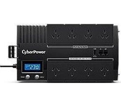 ИБП CYBERPOWER ИБП BR700ELCD {Line-Interactive, 700VA/420W USB/RJ11/45/USB charger A (4+4 EURO), 12В/7,2 Ач х 1}