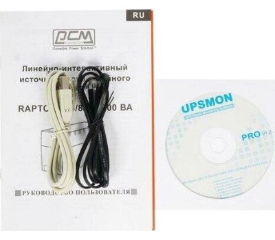 ИБП POWERCOM ИБП RPT-800AP EURO, 800ВA