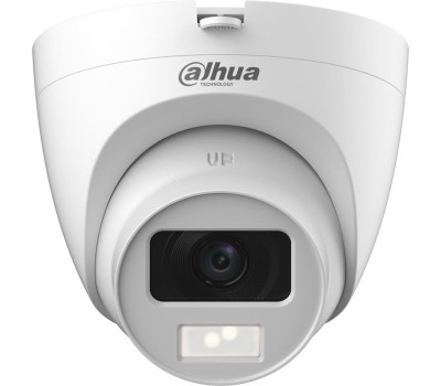 Камера видеонаблюдения DAHUA Камера видеонаблюдения аналоговая DH-HAC-HDW1200CLQP-IL-A-0280B-S6, 2.8 мм, белый