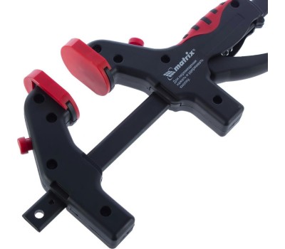 Струбцина MATRIX Струбцина универсальная, быстрозажимная, F-образная, 450 х 565 х 45 мм, пластиковый корпус 20574