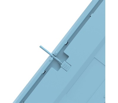 A4TECH Клавиатура Fstyler FS300, проводная, USB, механическая, белый/синий [fs300 panda snowboarding]