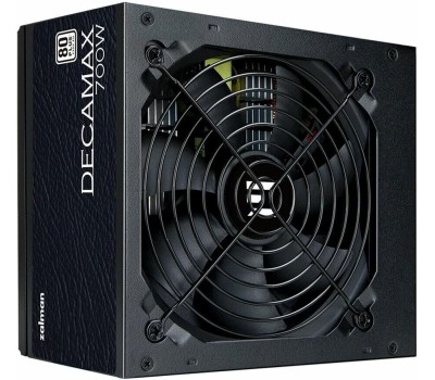 Блок питания ZALMAN Блок питания 700W DecaMax ZM700-LX3 черный (ATX 2.31, 80+White, APFC, 20+4P, 4xPCIe 6+2P, 3хMolex, 6xSATA, 120mm fan, RTL) (ZM700-LX3)