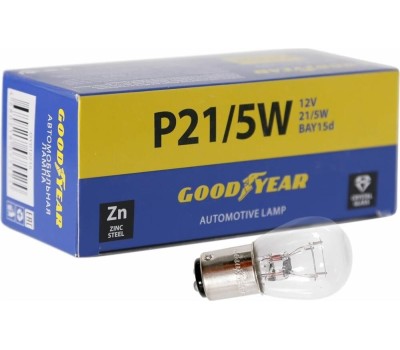Лампа светодиодная GOODYEAR Автолампа GY P21/5W 12V 21/5W BAY15d (коробка: 10шт)