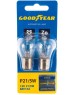 Лампа светодиодная GOODYEAR Автолампа GY P21/5W 12V 21/5W BAY15d (блистер: к-т 2шт)