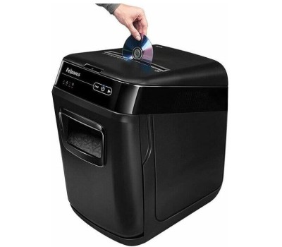 шредеры FELLOWES Уничтожитель бумаг AutoMax 200C, с автоподачей, P-4, 4х36 мм, 200 лист. одновременно, 32л [fs-46536]