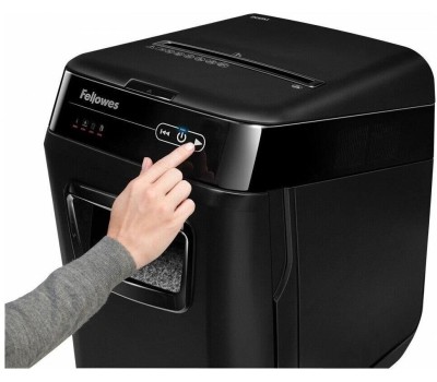 шредеры FELLOWES Уничтожитель бумаг AutoMax 200C, с автоподачей, P-4, 4х36 мм, 200 лист. одновременно, 32л [fs-46536]