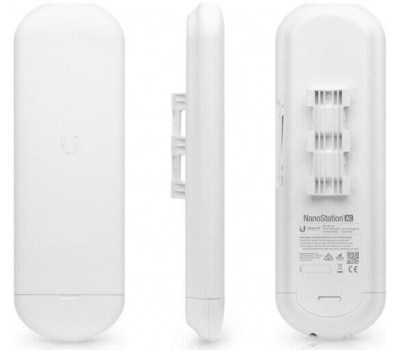 Точка доступа UBIQUITI Точка доступа Wi-Fi NanoStation 5AC |NS-5AC| точка доступа (AP/CPE), 5 ГГц, airMAX ac, 15 км, MIMO 2х2 (021371)