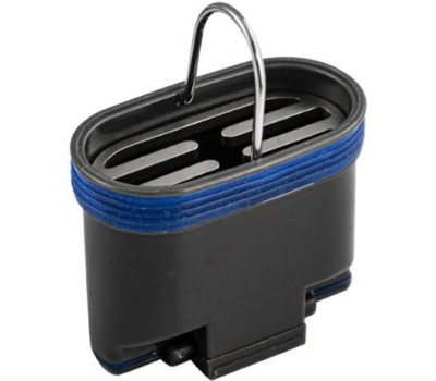 САНАКС - Трап 400х32 мм, нержавеющая сталь, линейный, вертикальный, щелевой, с сухим затвором, цвет ХРОМ. 40033